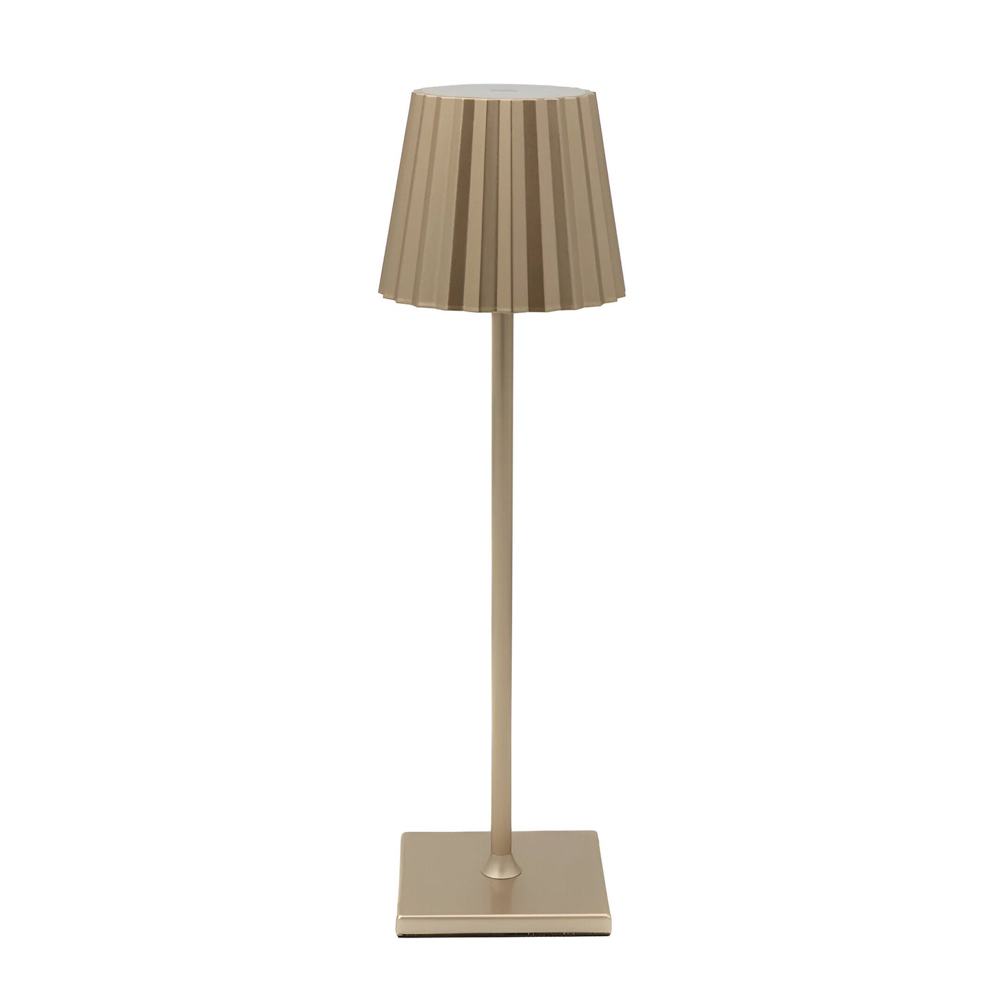 Kabellose LED Tischleuchte Dimmbar Aluminium