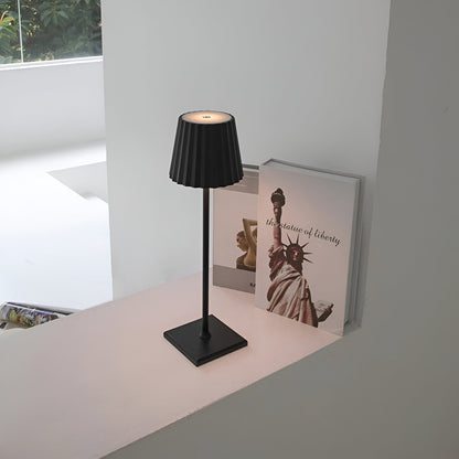 Kabellose LED Tischleuchte Dimmbar Aluminium