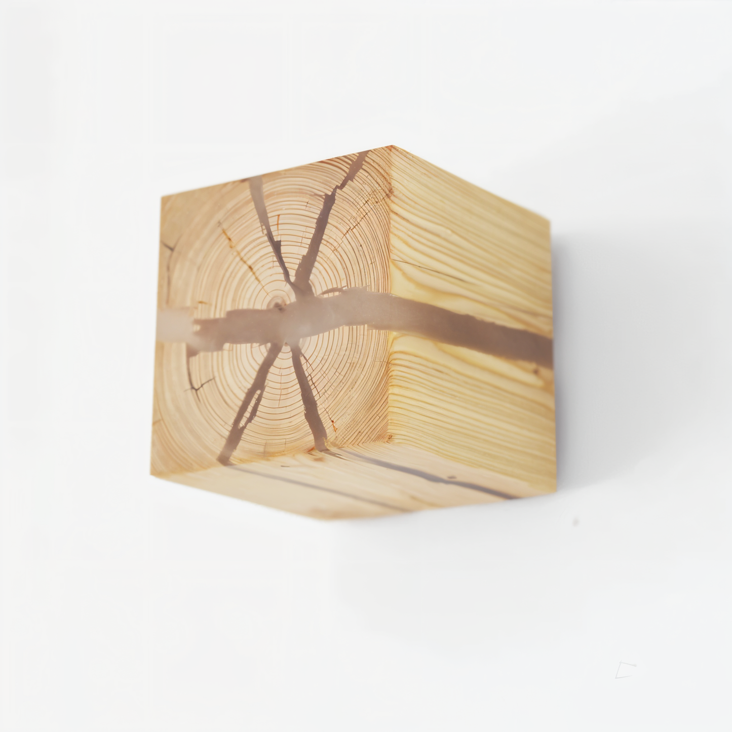 LED Wandlampe Holz Rustikal Modern