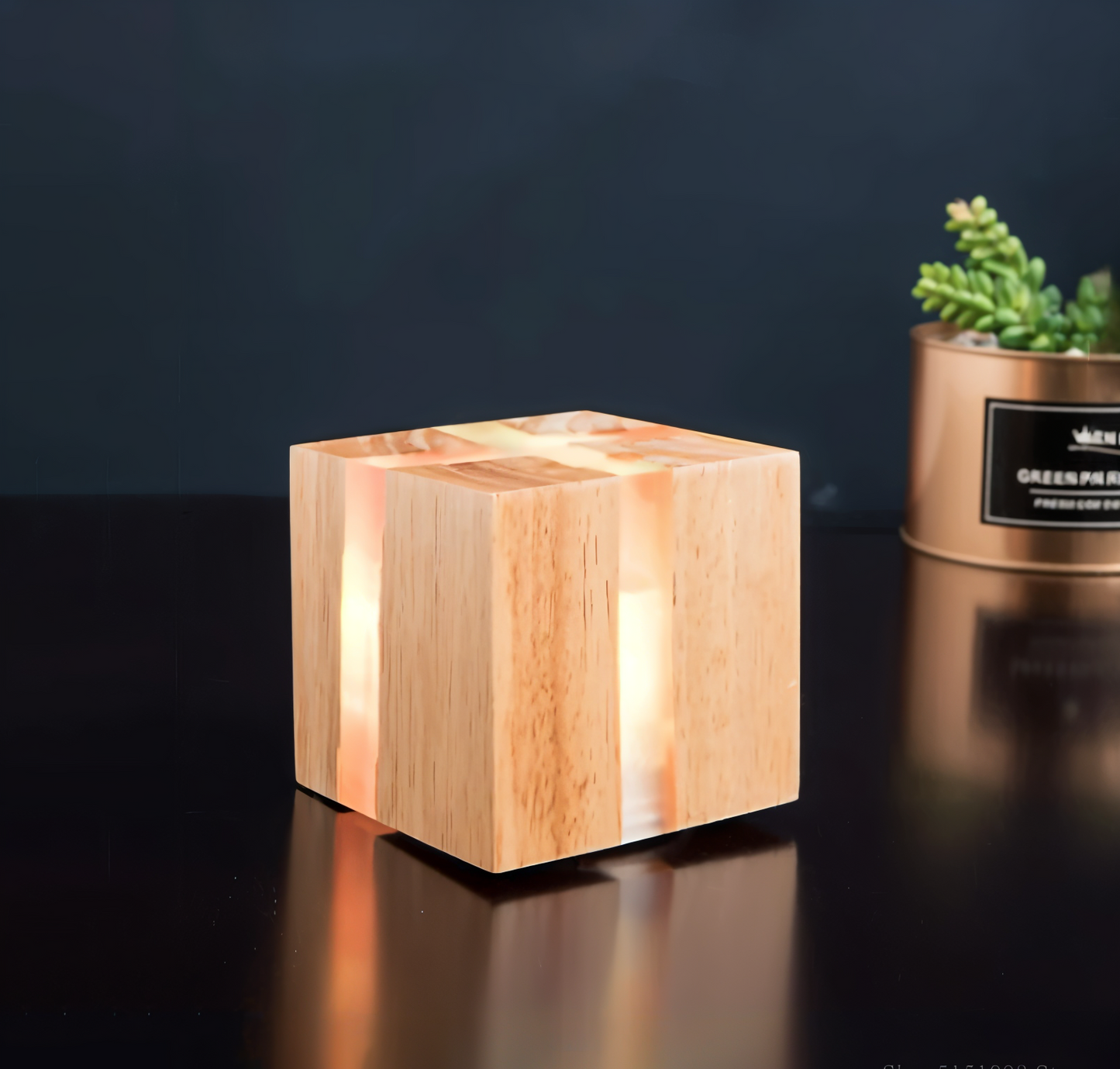 LED Wandlampe Holz Rustikal Modern