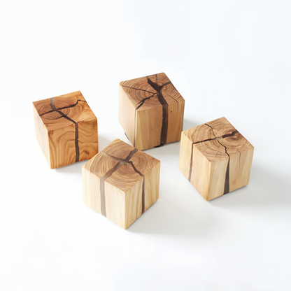 LED Wandlampe Holz Rustikal Modern