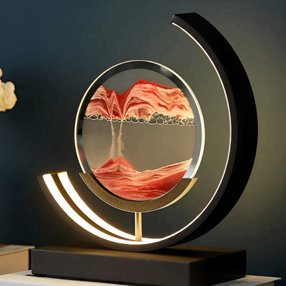 Moderne LED Sandlampe Dimmbar mit Touchsteuerung