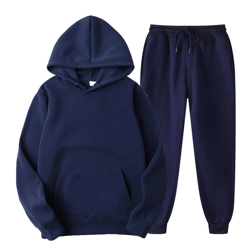 Herren Sweatanzug Zweiteilig mit Kordelzug - BerlinGlamour