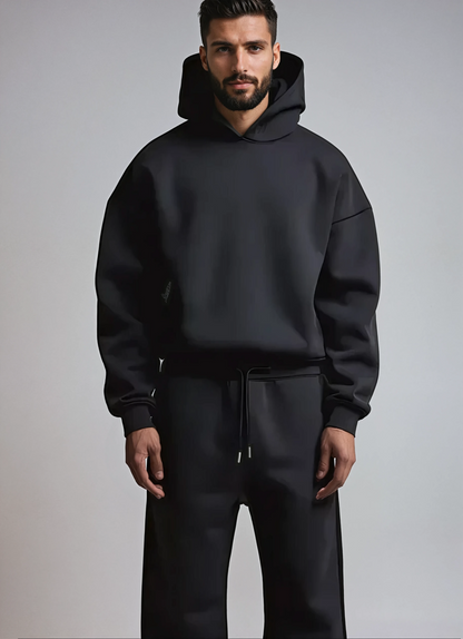 Hoodie und Jogginghose Set | Lässig | Zweiteilig | Trainingsanzug | Jogging-Set für Männer-Chaps Herrenmode