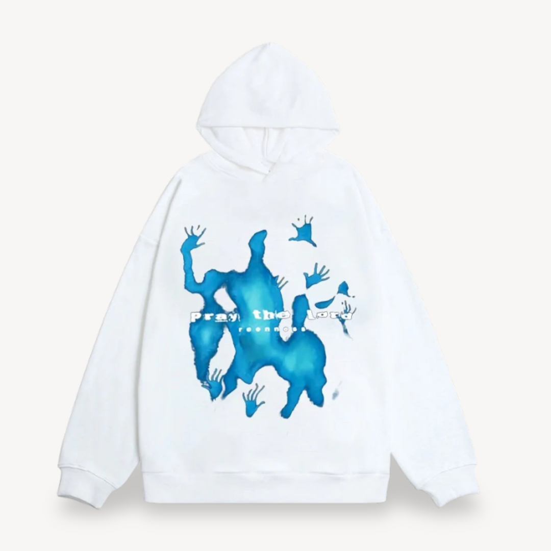 Hoodie mit Grafikdruck für Herren | Loravelle 0