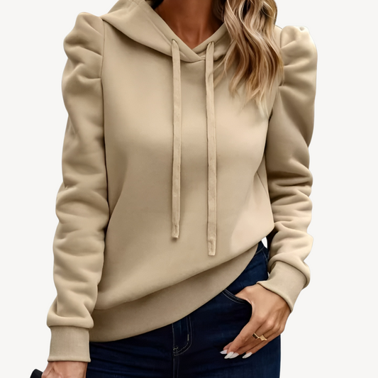 Hoodie mit Puffärmeln für Damen | Loravelle 0