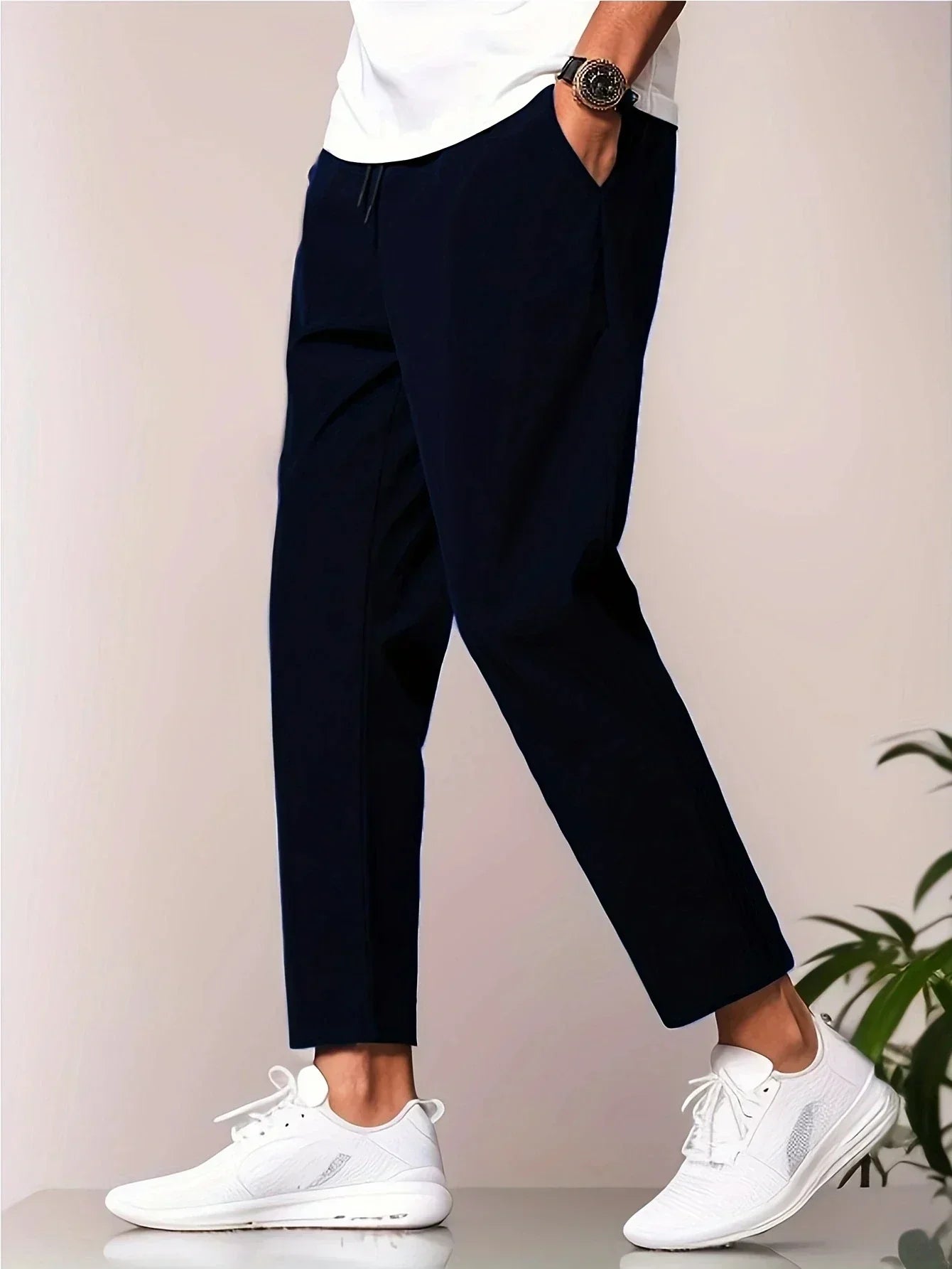 Hose mit Kordelzug – Freizeit-Hose für Herren, schnell trocknend-Chaps Herrenmode