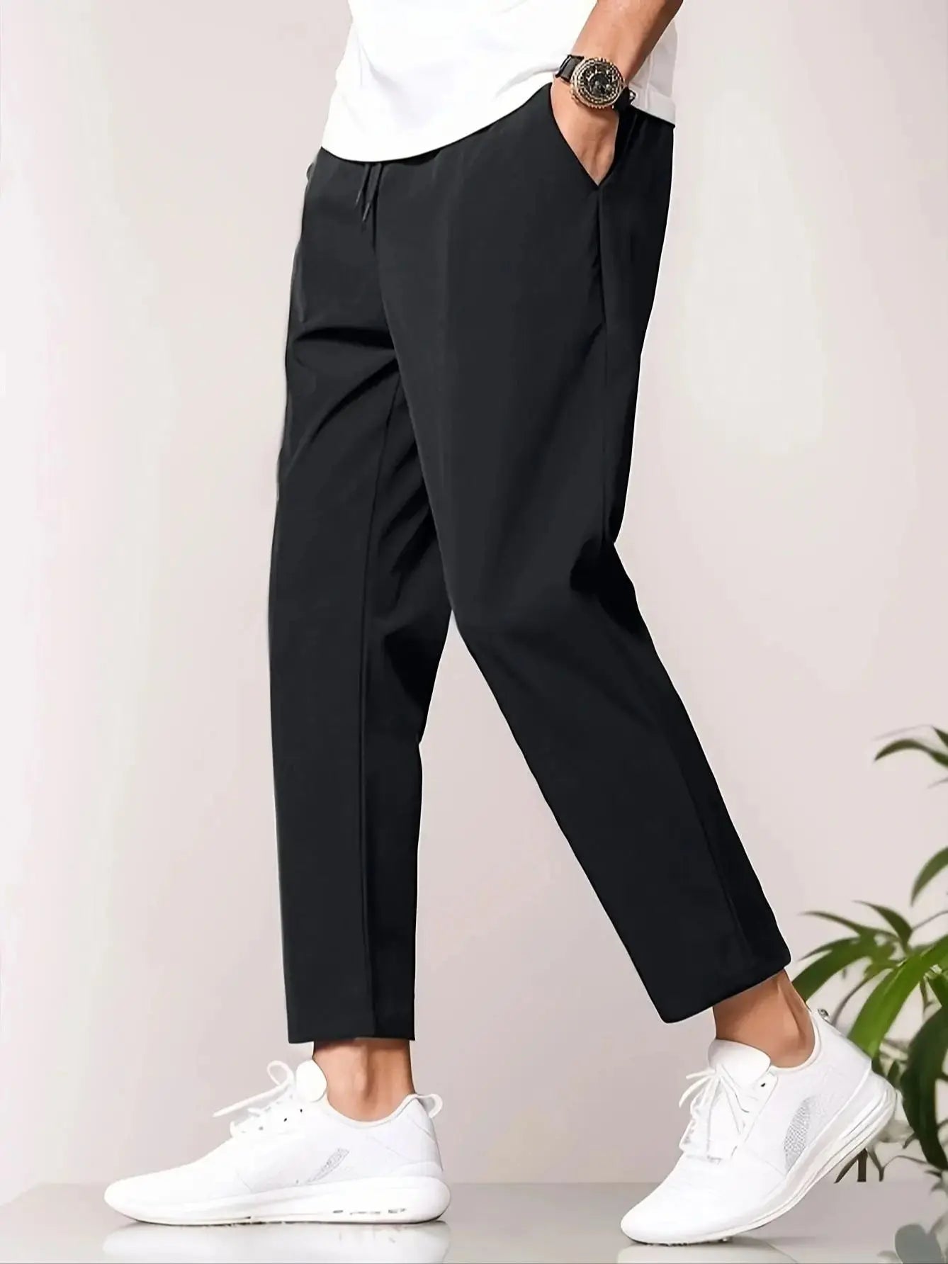 Hose mit Kordelzug – Freizeit-Hose für Herren, schnell trocknend-Chaps Herrenmode