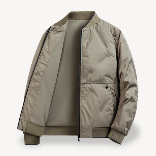 Hybrid-Puffer-Bomberjacke für Herren | Loravelle 0