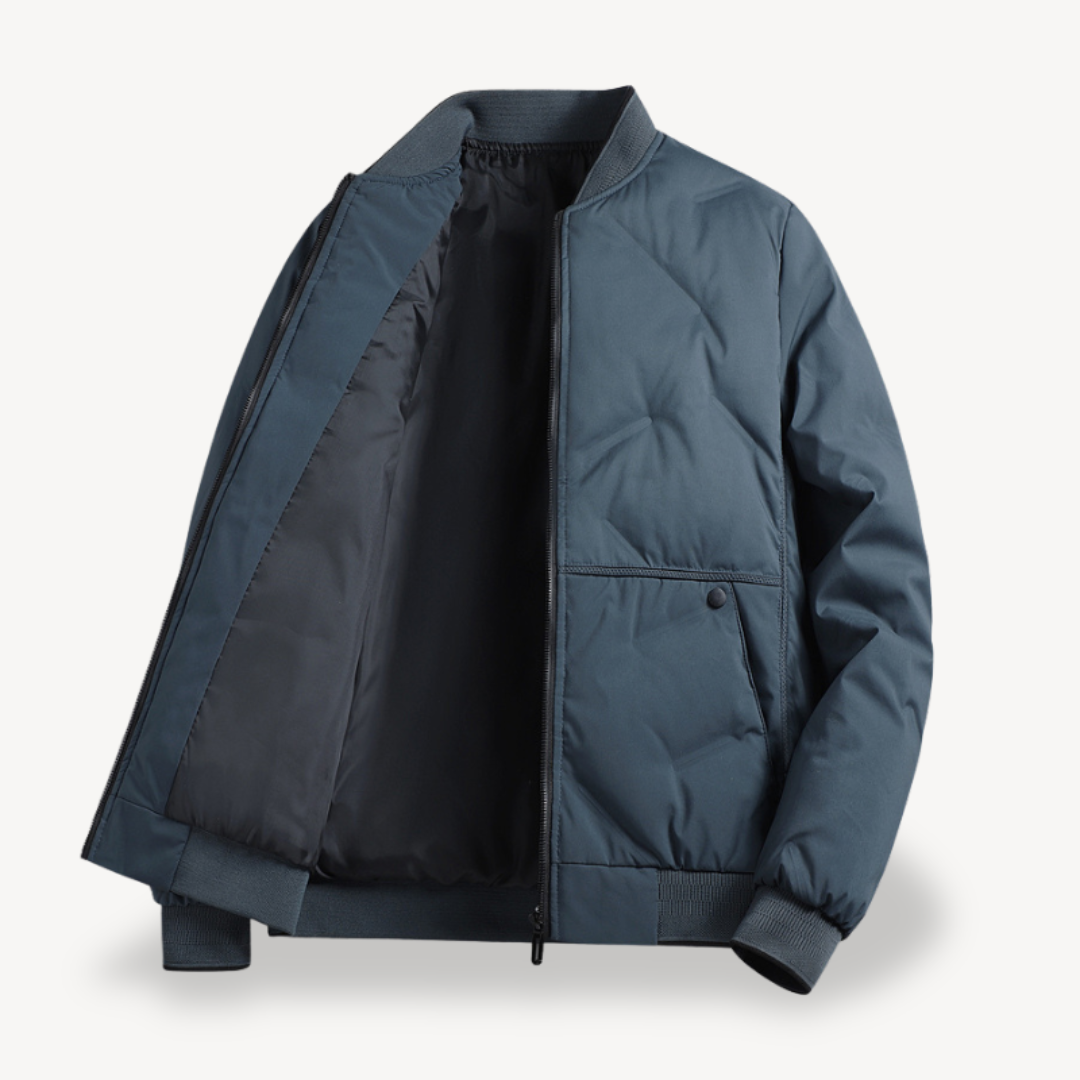Hybrid-Puffer-Bomberjacke für Herren | Loravelle 2