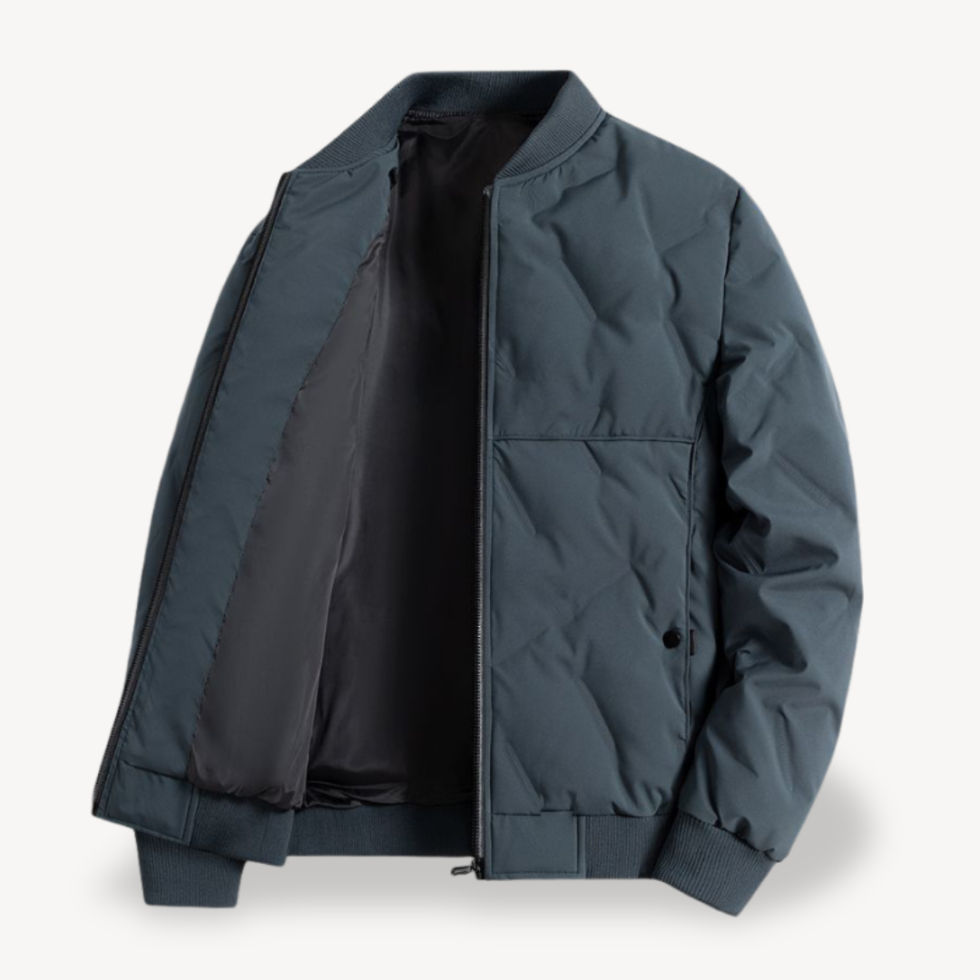 Hybrid-Puffer-Bomberjacke für Herren | Loravelle 4