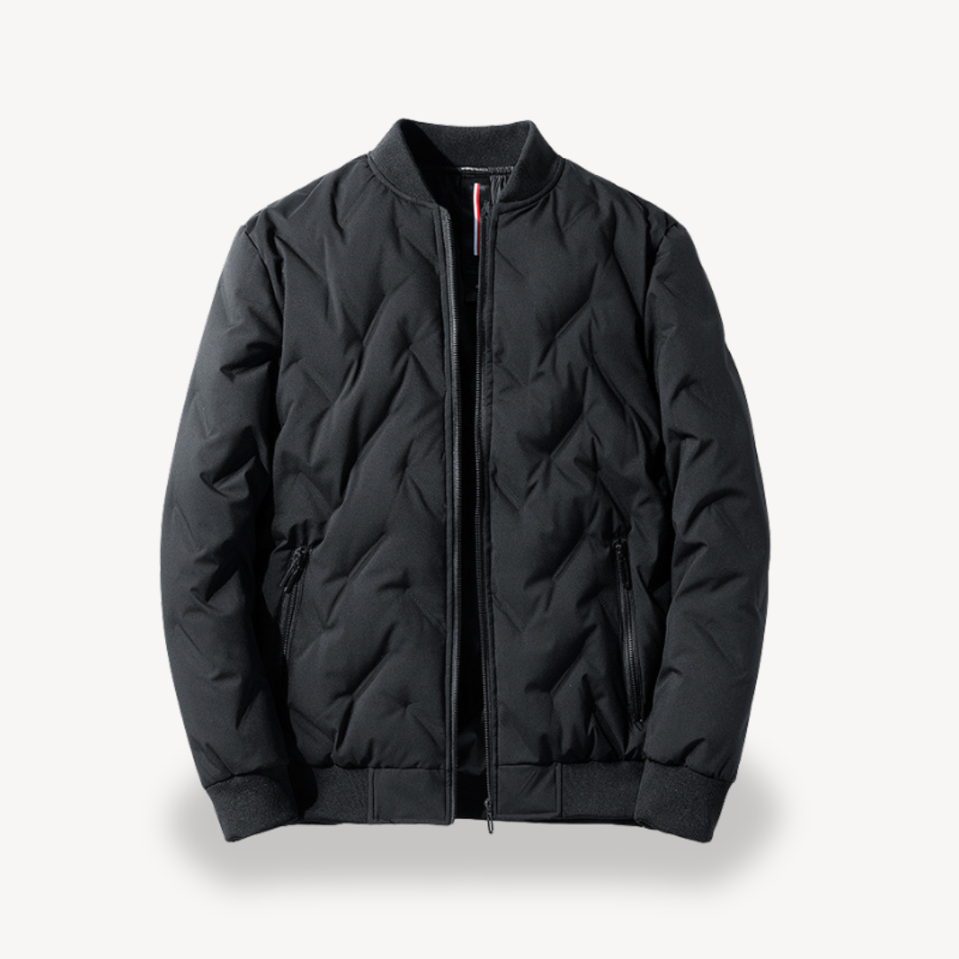 Hybrid-Puffer-Bomberjacke für Herren | Loravelle 6