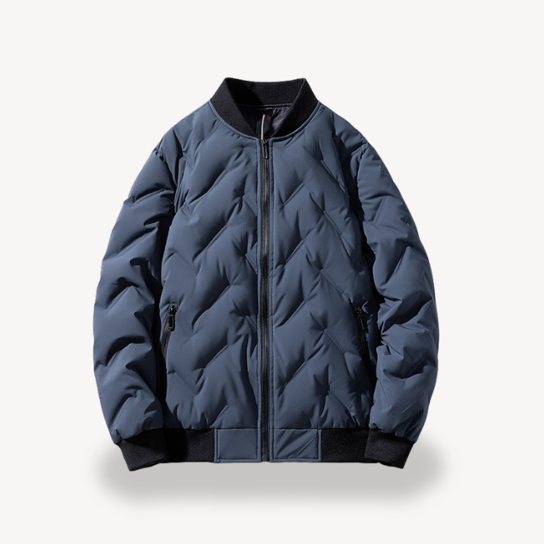 Hybrid-Puffer-Bomberjacke für Herren | Loravelle 7