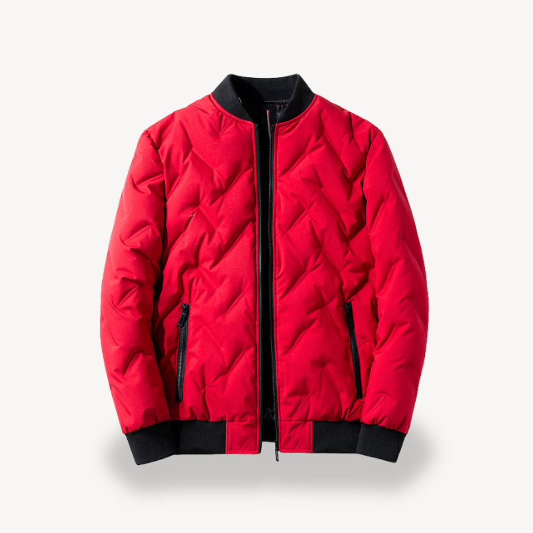 Hybrid-Puffer-Bomberjacke für Herren | Loravelle 8
