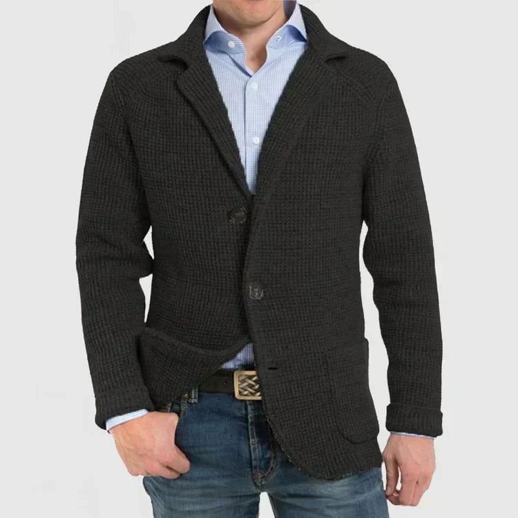 Herren Blazer Slim Fit Business Anzug Modern