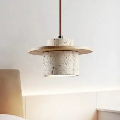Travertin Pendelleuchte Modern Design Beleuchtung - BerlinGlamour