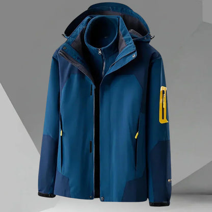 Herren Windbreaker Wasserdicht mit Kapuze
