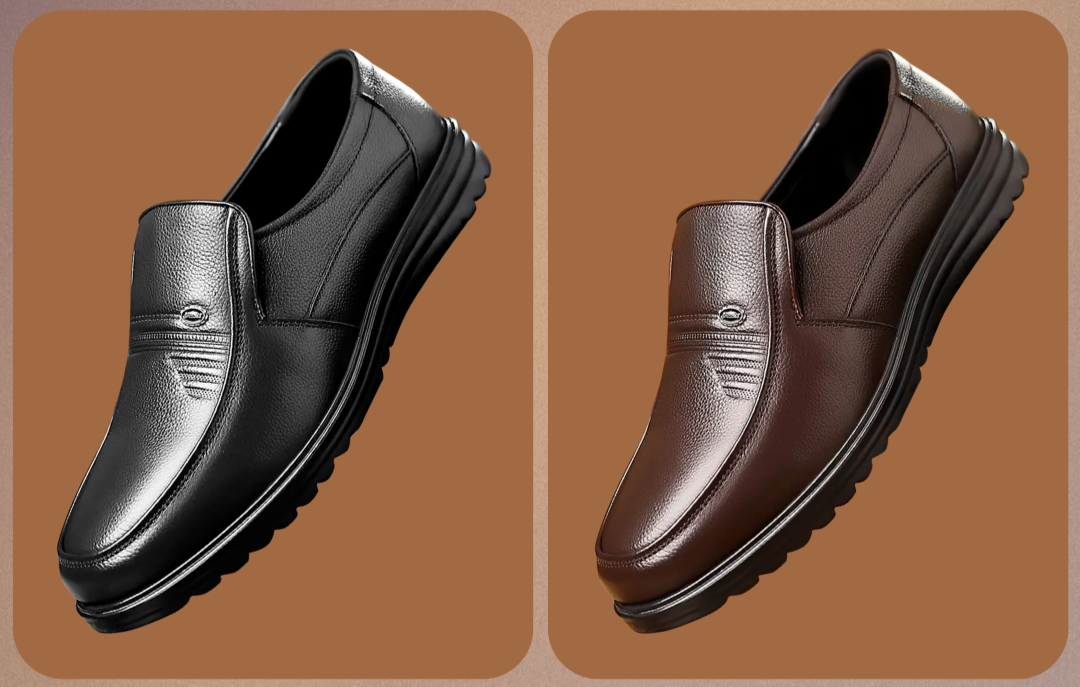 Leder Loafer Herren Schuhe Bequem Elegant