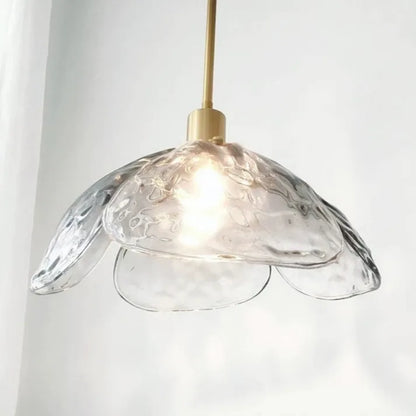 Moderne Blüten Deckenleuchte Pendellampe Warmweiß