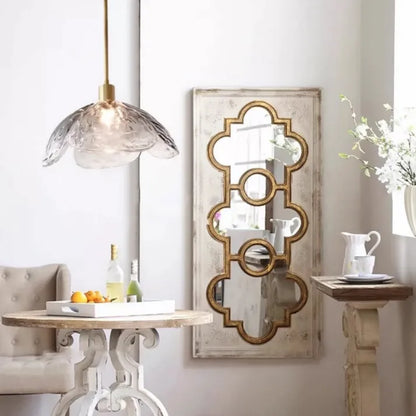 Moderne Blüten Deckenleuchte Pendellampe Warmweiß
