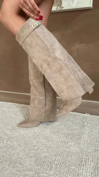 Johanna | Elegante Stiefel – Perfekte Kombination aus Stil und Komfort Zendoo.de