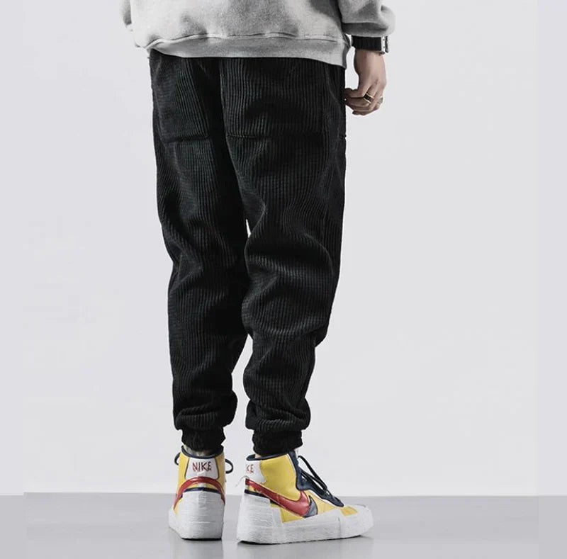 Bequeme Jogginghose Cord Comfort Fit Damen Herren