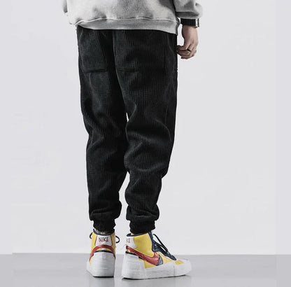 Bequeme Jogginghose Cord Comfort Fit Damen Herren