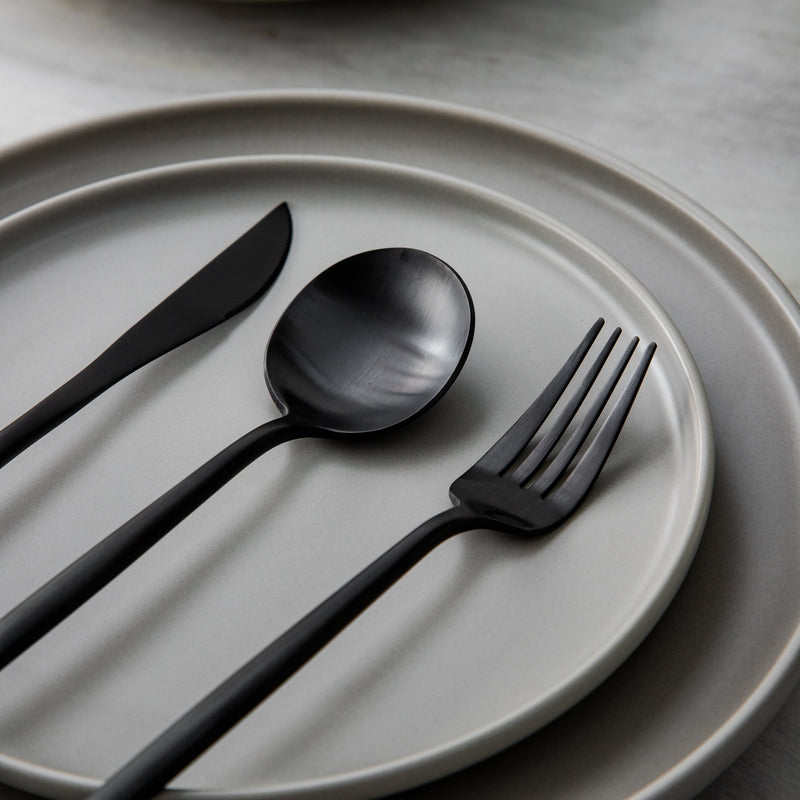 Edelstahl Besteck Set Modern Einfach Elegant