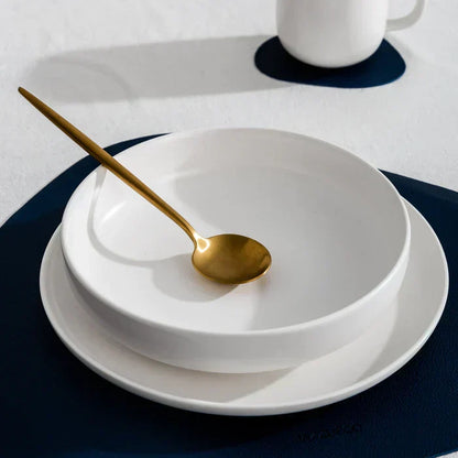 Edelstahl Besteck Set Modern Einfach Elegant