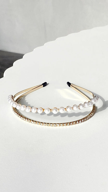 Goldene Kopfstück Mütze Damen - BerlinGlamour