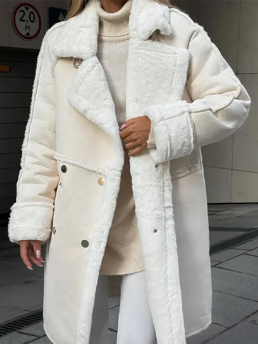 Atisa: Elegante, winddichte Sherpajacke
