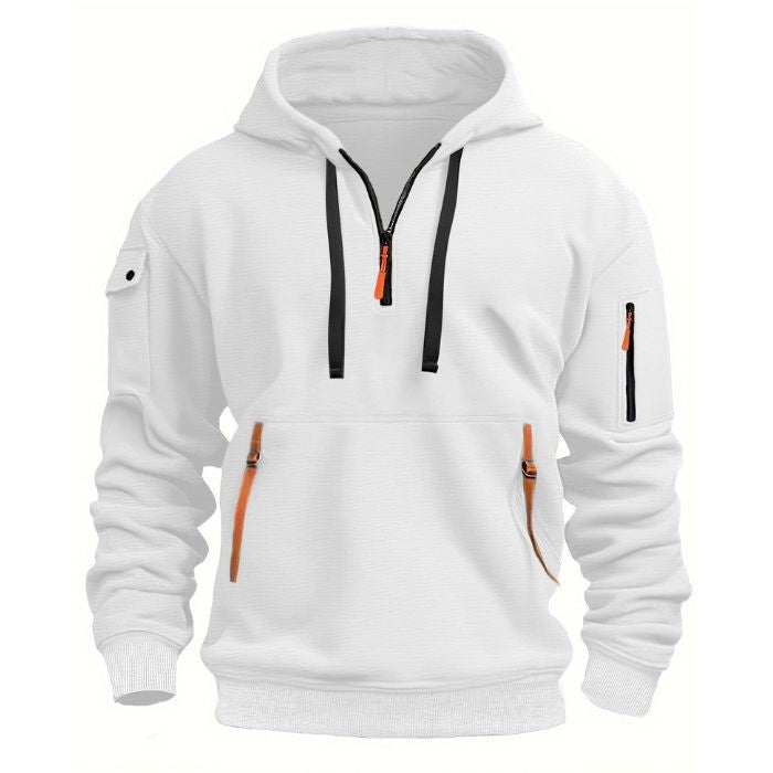 Pullover mit Halb-Reißverschluss - Isaac