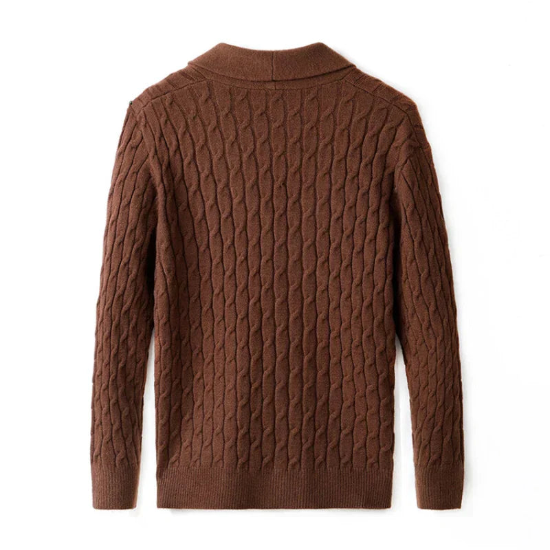 Herren Strickjacke Klassisch Elegante Qualität