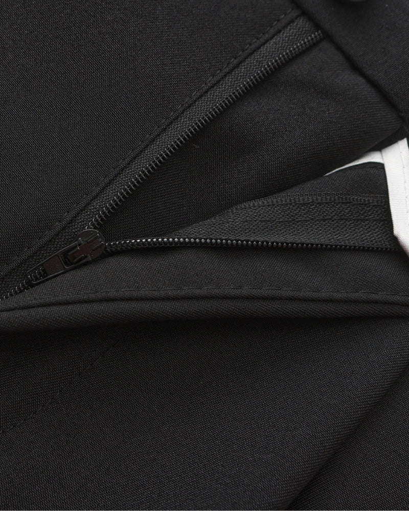 Enzo Anzughose High-Waist Weites Bein Damenhose