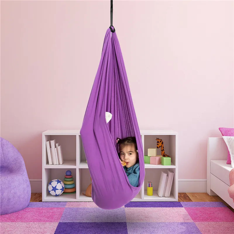 Kinder Hängematte Therapie Nest mit Zen Effekt