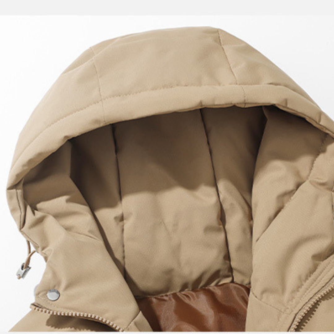 Isolierte Pufferjacke mit Kapuze für Herren | Loravelle 1