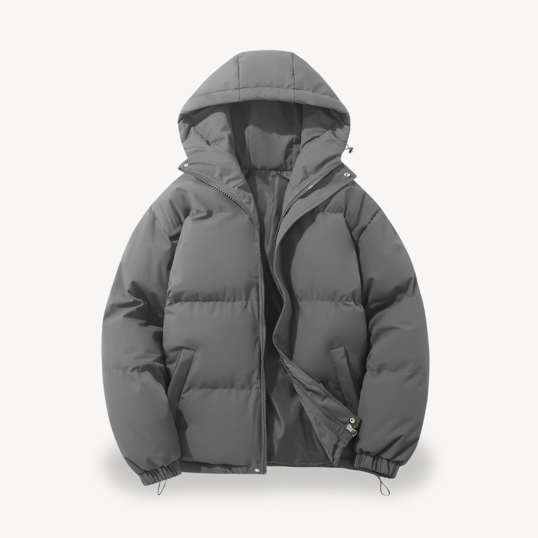 Isolierte Pufferjacke mit Kapuze für Herren | Loravelle 5