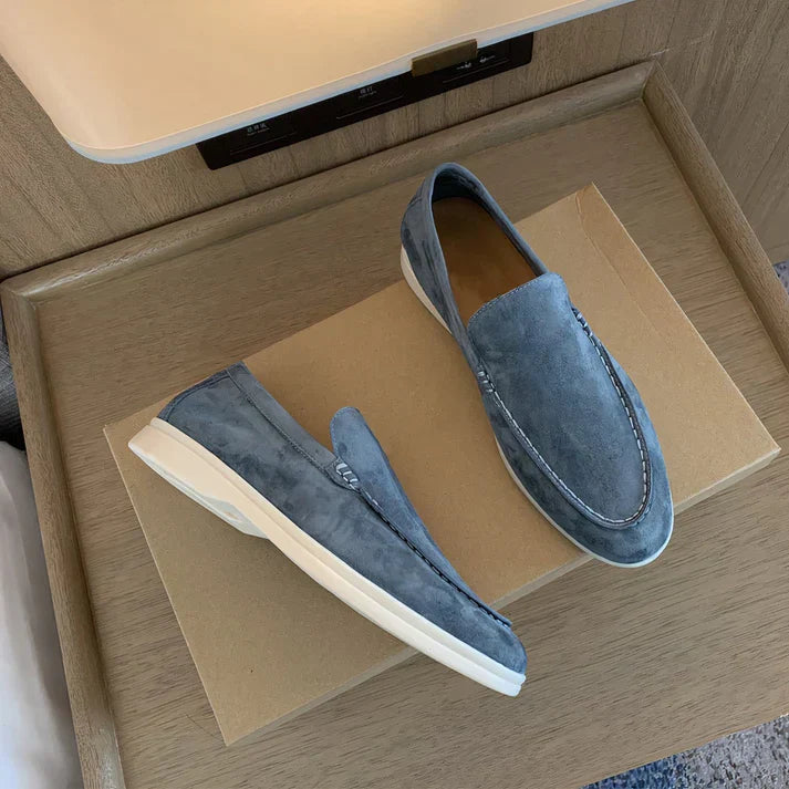 Lederschnürschuhe Herren Modern Schwarz