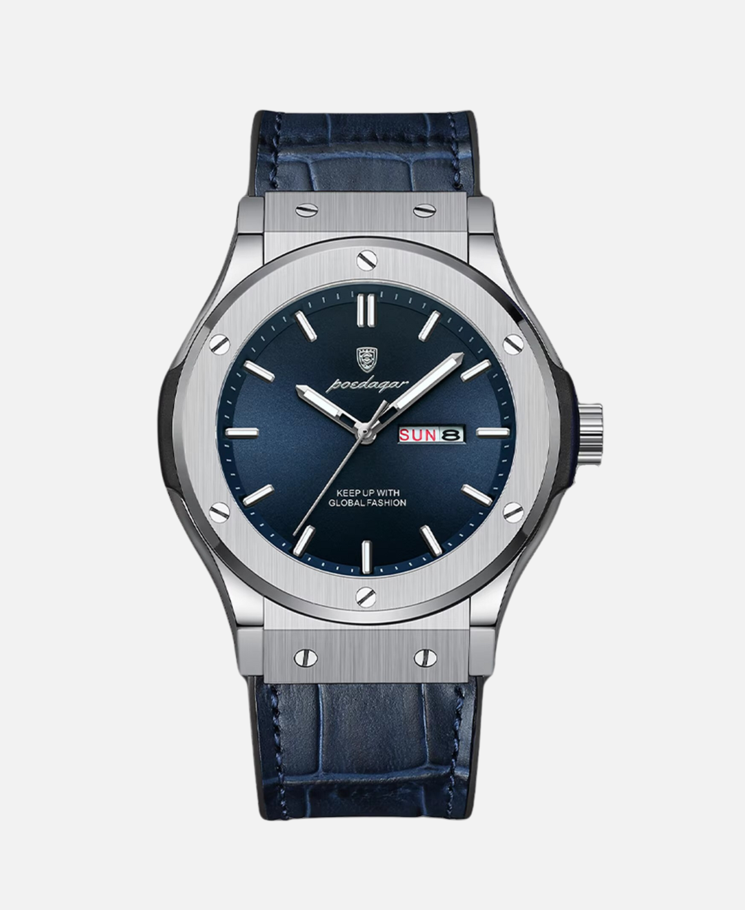 Herrenuhr Klassisch Leder Armband Elegante Design - BerlinGlamour