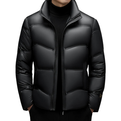 Herren Winterjacke Warm Daunenfüllung Wasserdicht - BerlinGlamour