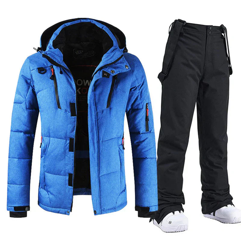 Herren Ski-Set Wasserdicht Winddicht Jacke Hose