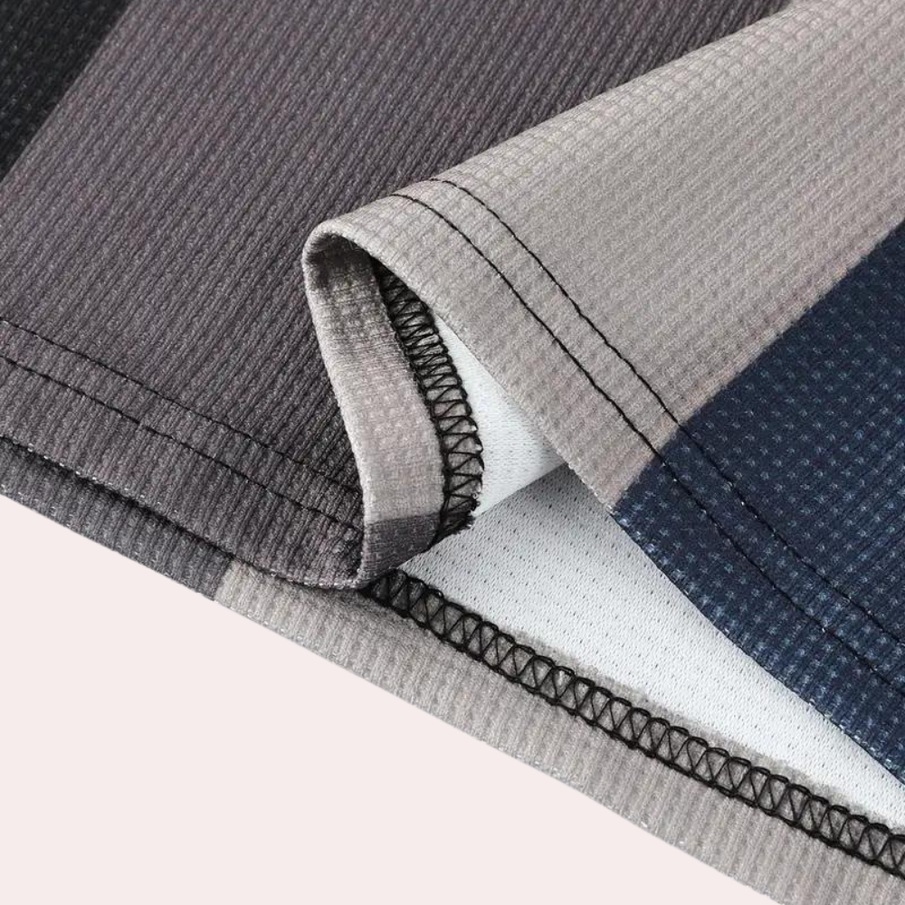 Herren Polo-Shirt atmungsaktiv Sportlich Elegant Reißverschluss