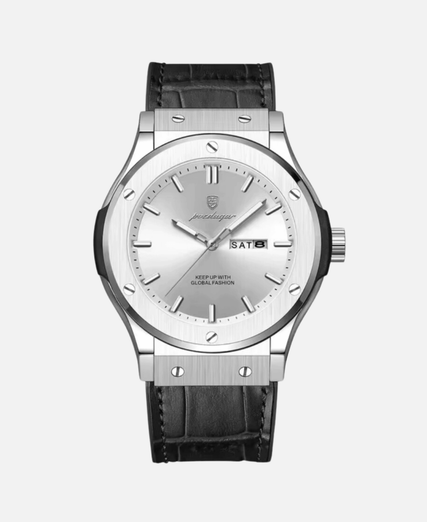 Herrenuhr Klassisch Leder Armband Elegante Design