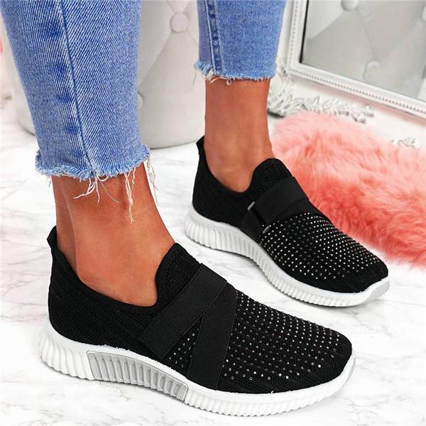 Damen Laufschuhe Bequem Atmungsaktiv Sport Schuhe