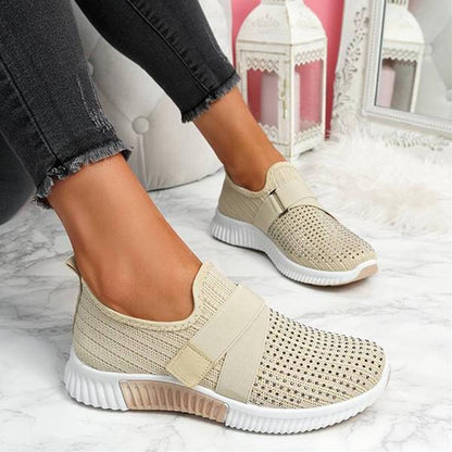 Damen Laufschuhe Bequem Atmungsaktiv Sport Schuhe