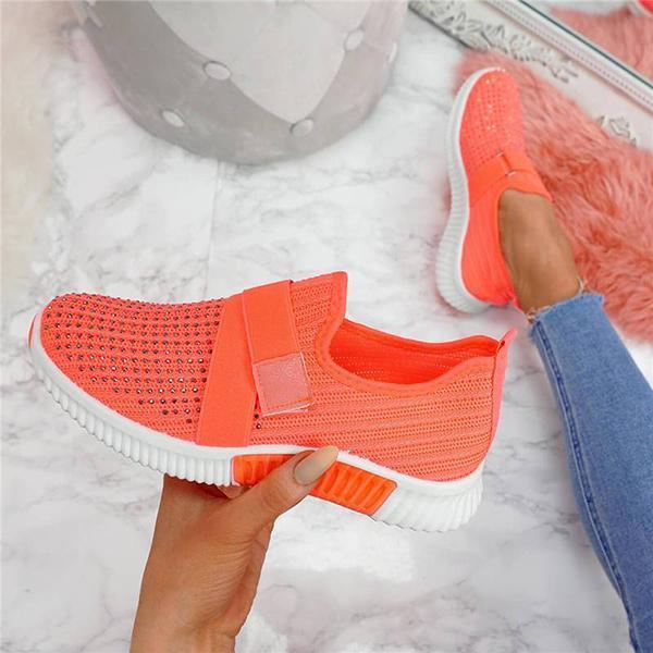 Damen Laufschuhe Bequem Atmungsaktiv Sport Schuhe
