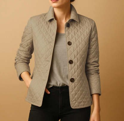 Frauen Steppjacke Elegant Warm Winter