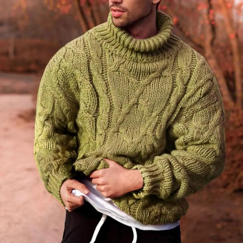 Herren Rollkragenpullover Dick Warm Winter - BerlinGlamour
