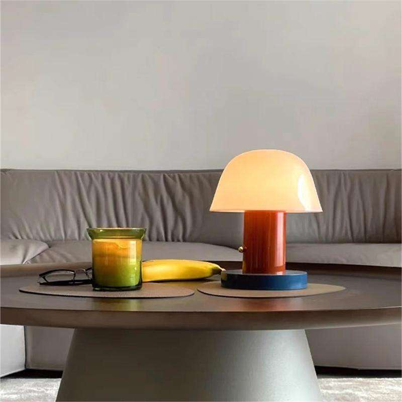 Moderne Pilz Tischlampe LED NatureGlow