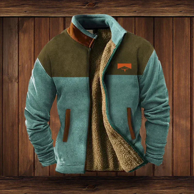 Herren Fleecejacke Warm Atmungsaktiv Outdoor - BerlinGlamour